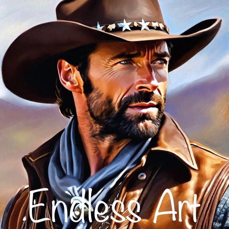 .Hugh Jackman …Diamond painting