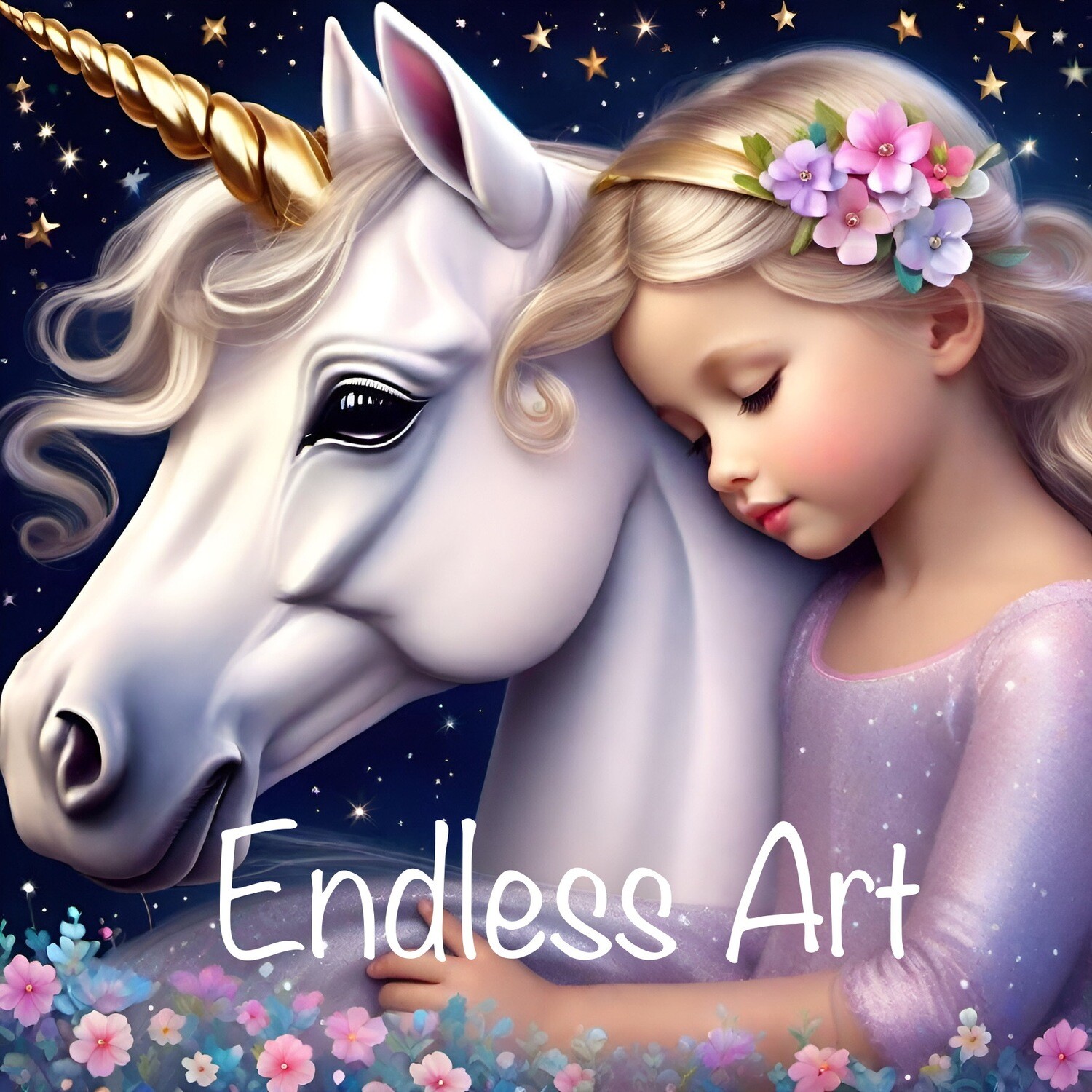 Unicorn dreams …,Diamond Painting