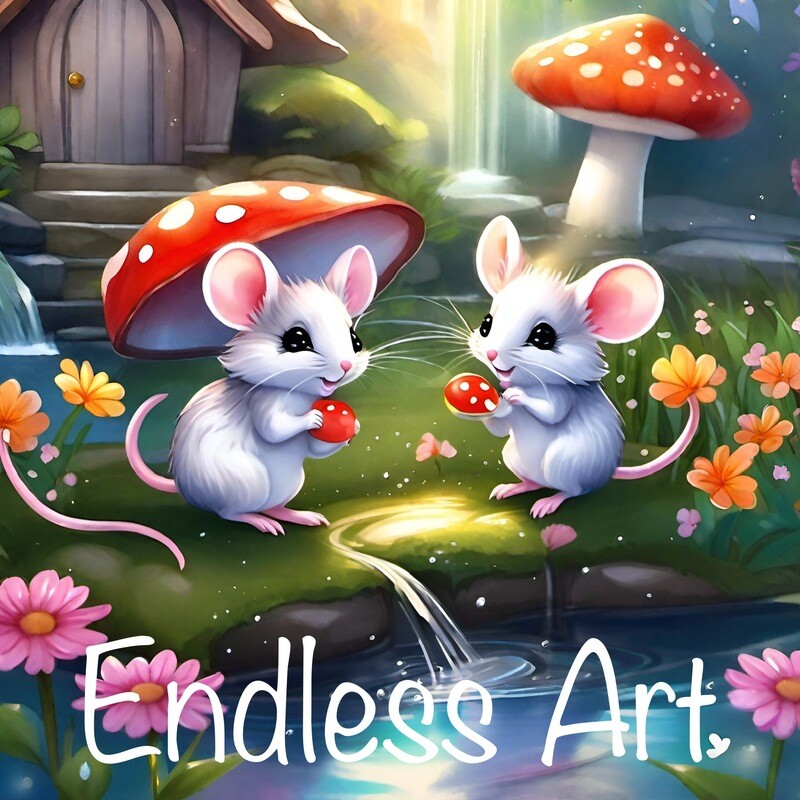 Mice dreams…Diamond Paintings