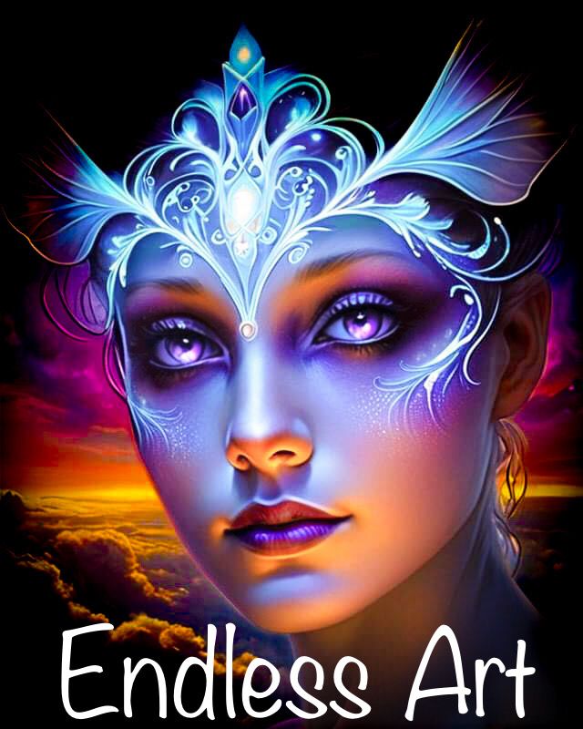 Sky ladies 1 … Diamond Painting