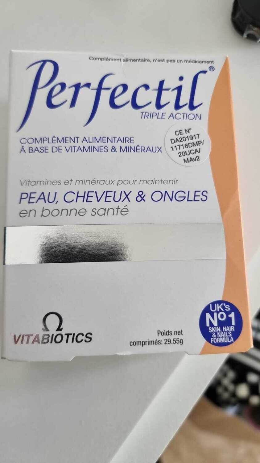 PERFECTIL TRIPLE ACTION PEAU,CHEVEUX &amp; ONGLES 30 COMPRIMÉS