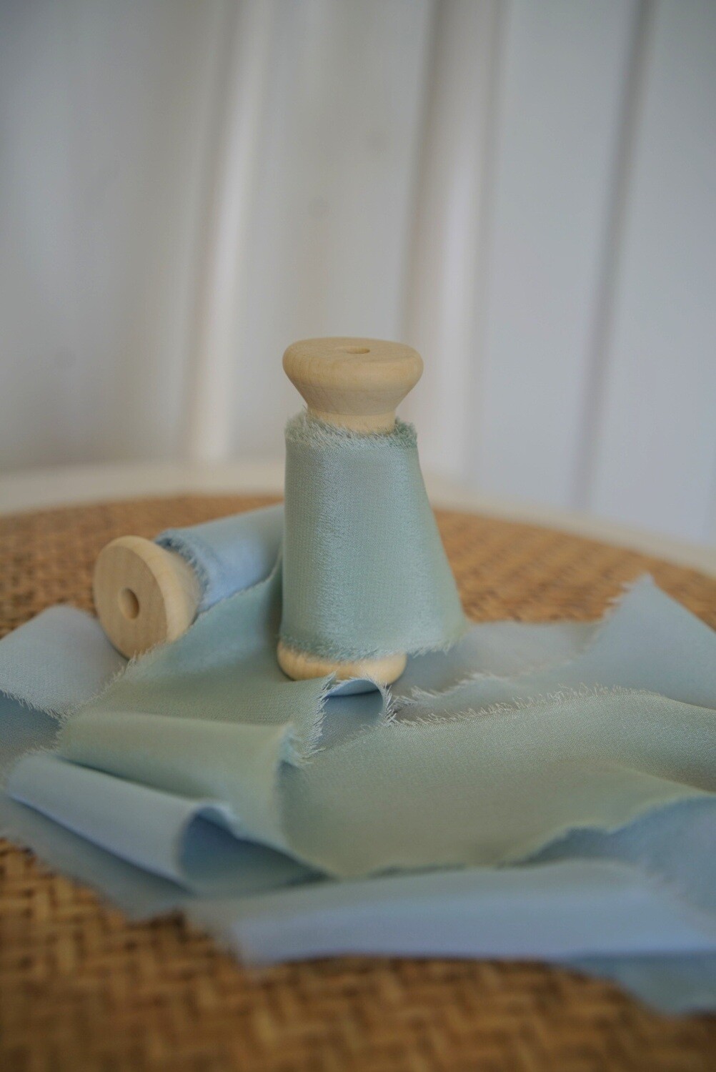 Sage bouquet ribbon