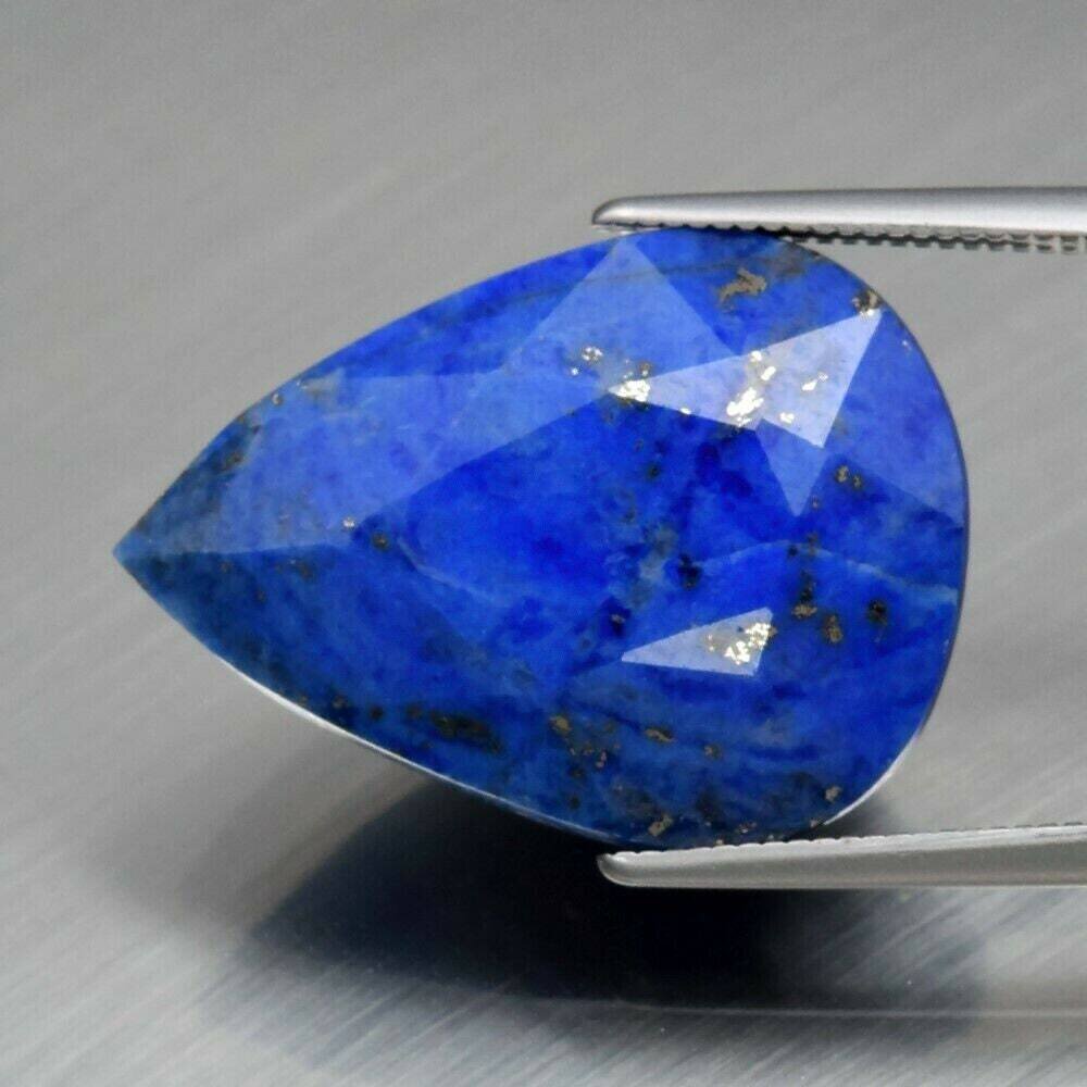 19.37 cwt Untreated Lapis Lazuli. Gem Quality for Jewelry . 21x15.5x10.9 mm. September Birthday.
