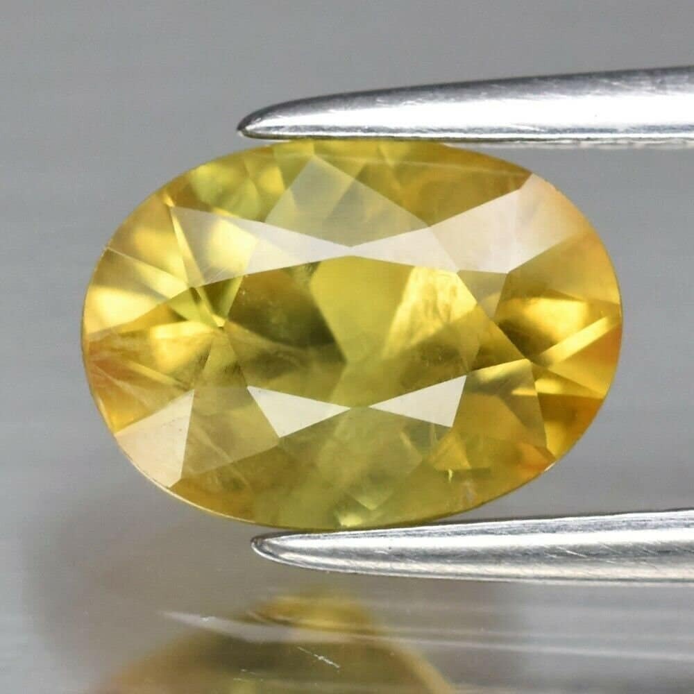 Yellow Sapphire. 1.72 cwt. Natural Earth Mined . See Video