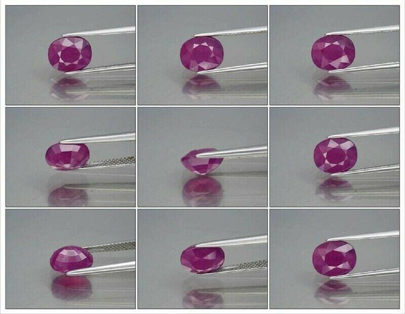 A 3.73cwt Ruby. Genuine Earth Mined. Unheated.  9.5 x 7.6 x 5.5 mm.