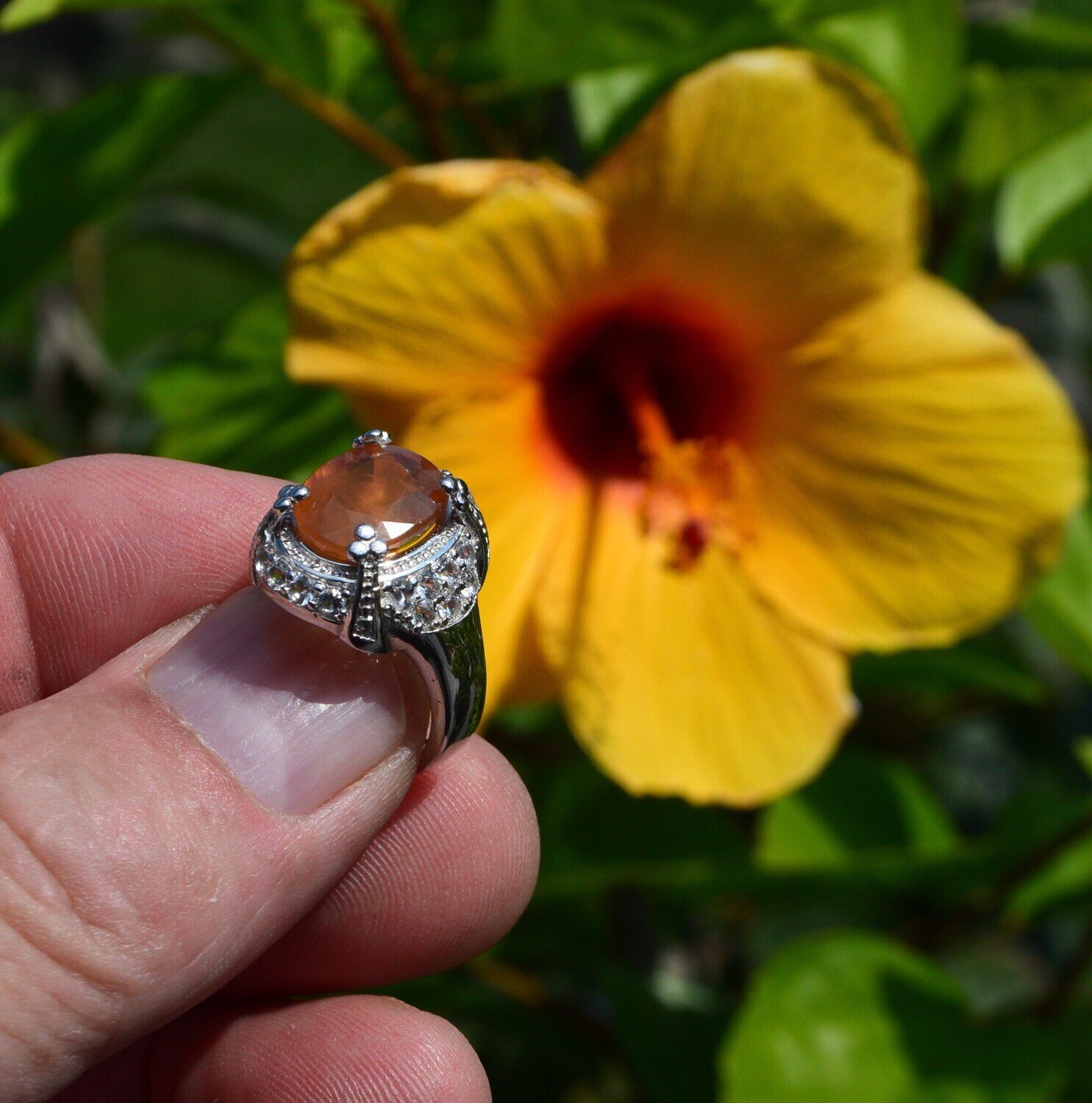 Size 6 Sapphire Ring. A 6.17 cwt. Earth Mined.  Master Valuer Appraised $2,330 Before Setting. See Video