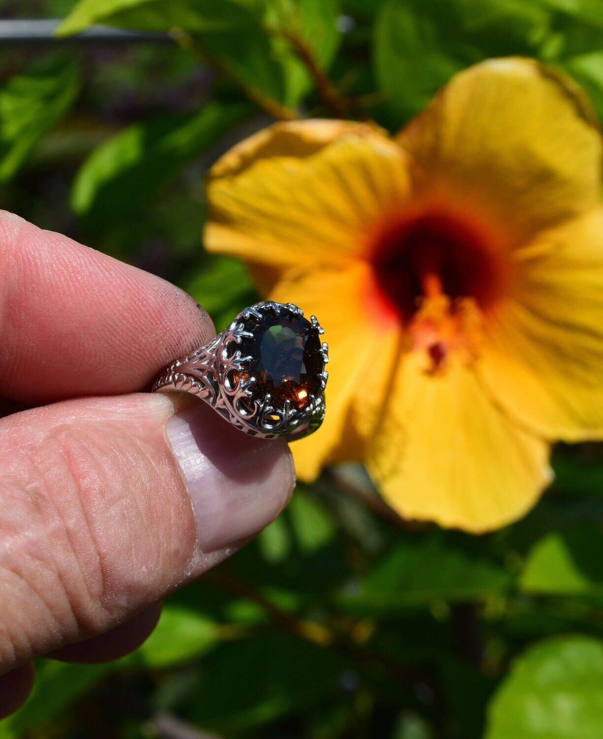 Size 8 Tourmaline Ring.  9.76 cwt. Independent  Master Valuer Appraised: $1,210  Before Setting. See Video