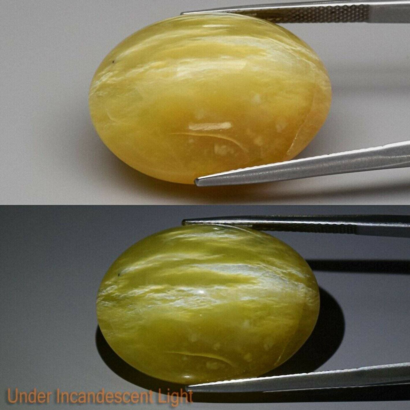 Rare 38.8 cwt Untreated Earth Mined Opal Cats Eye .October Birthday. See Video