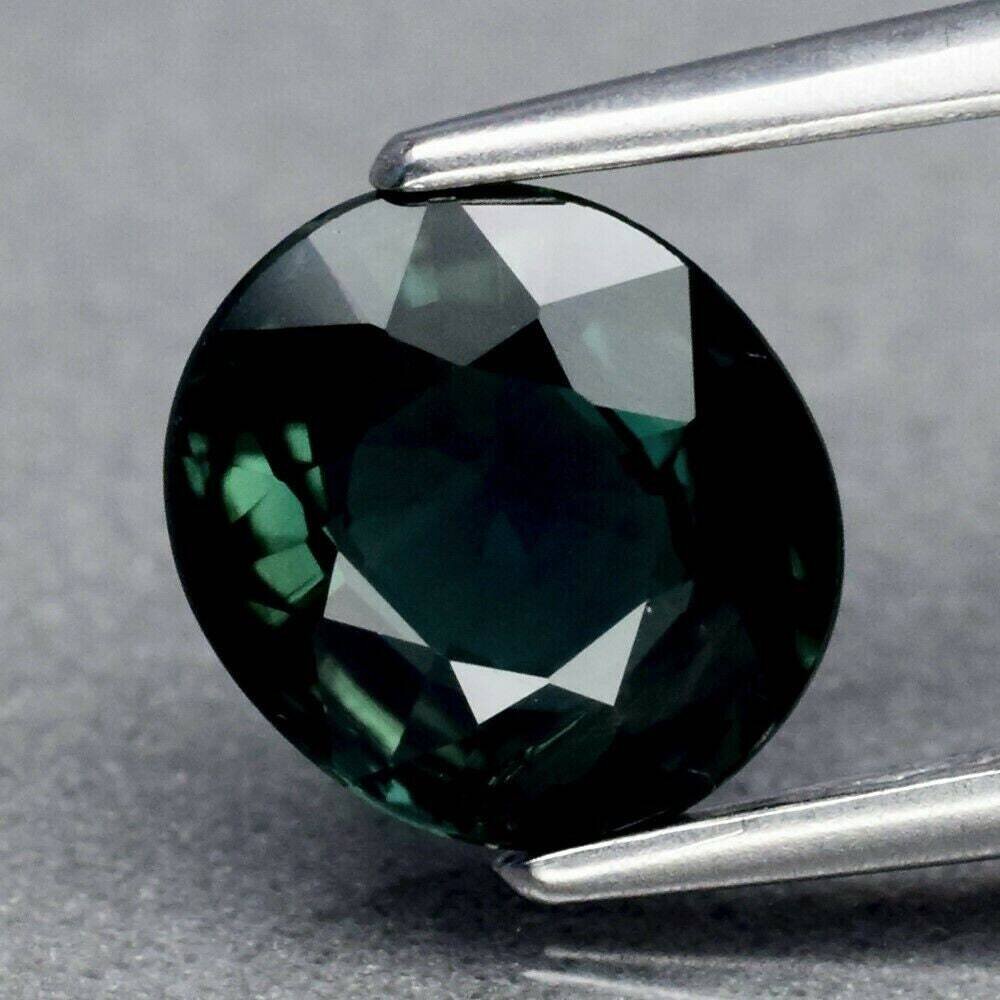 Blue Green Sapphire. A 1.41  cwt. Genuine Earth Mined. See Video