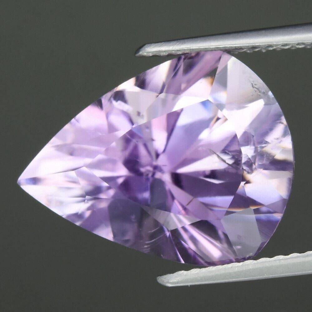 Amethyst, Approx. 7.1cwt.  Natural Earth Mined. 15.6x12mm. Unheated. February Birthday. See Video