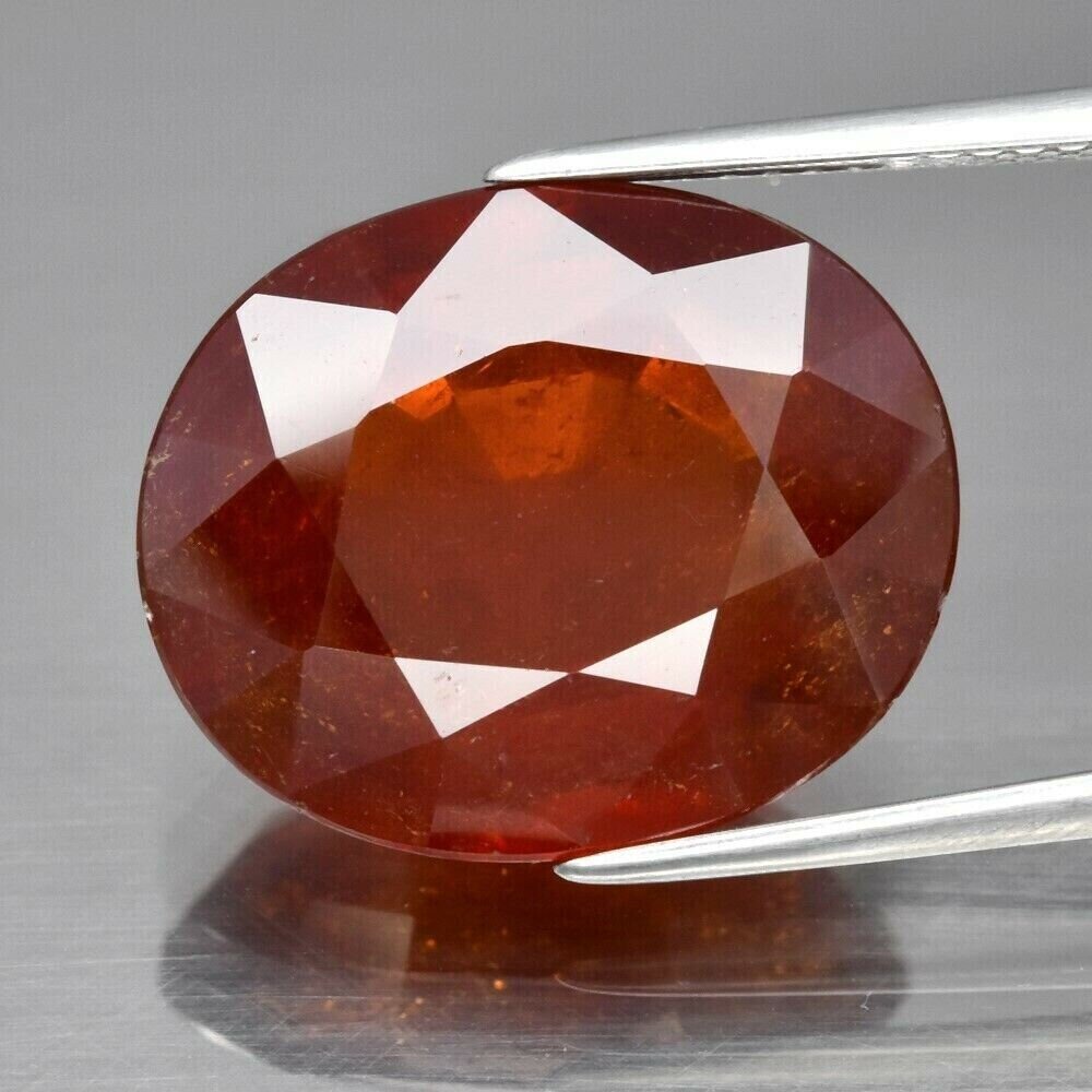 Garnet, 15.25cwt. Natural Earth Mined Spessartite Garnet.   16.5x13.6x7.3 mm. See Video