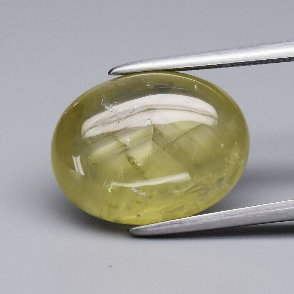 Sapphire, Green. Approx. 10.7cwt. Natural Earth Mined. 14.5x11x6.2mm. Unheated. See Video