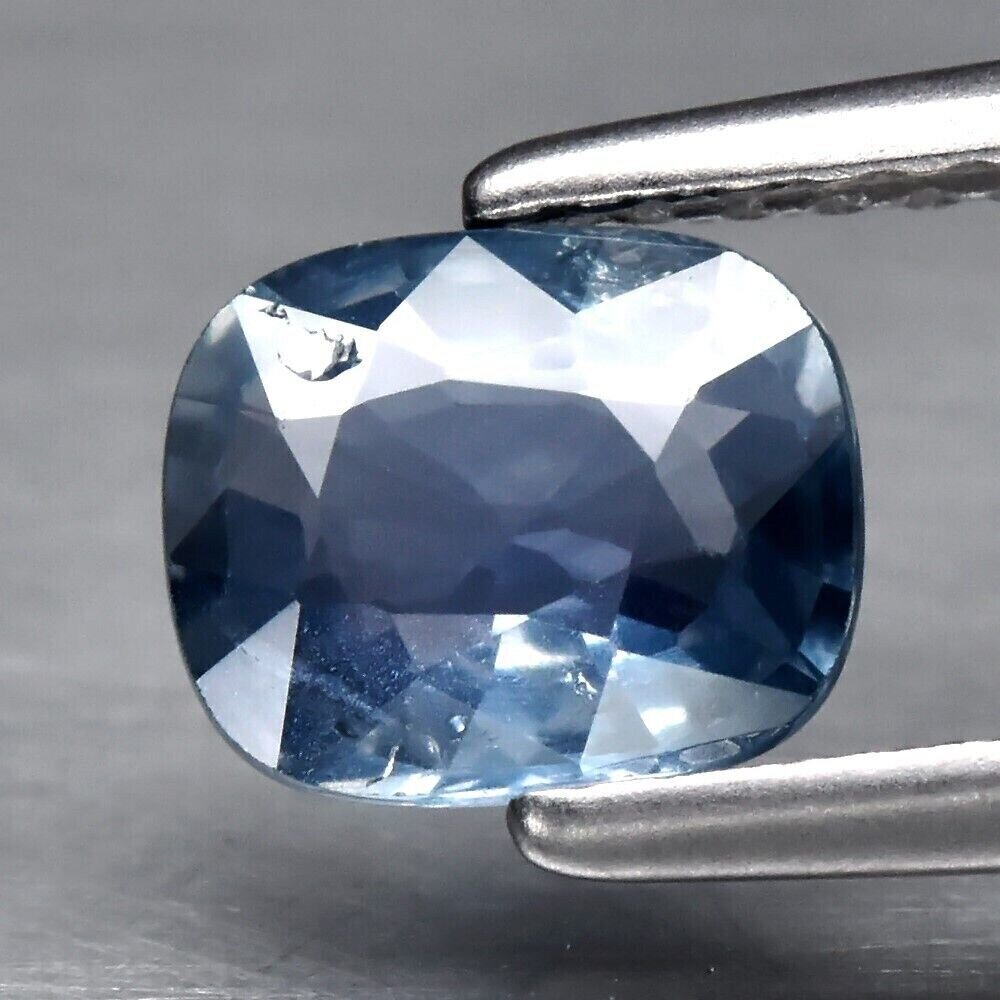 Blue Sapphire. Unheated. Approx.  1.1cwt. Natural Earth Mined. 6.5x5.4x3mm. See Video