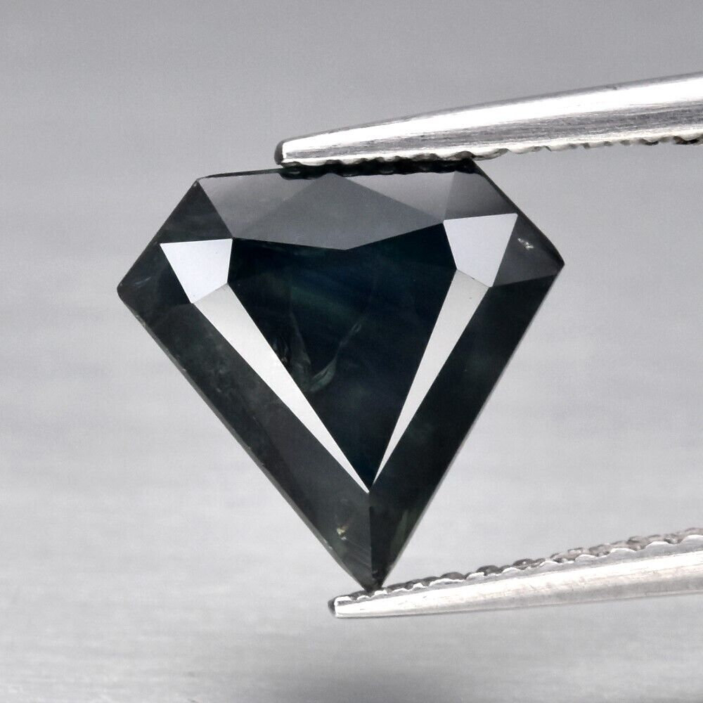 Greenish Blue Sapphire. Approx.  3.35cwt. Natural Earth Mined. 8.6x8.3x5.1mm. September Birthday. See Video
