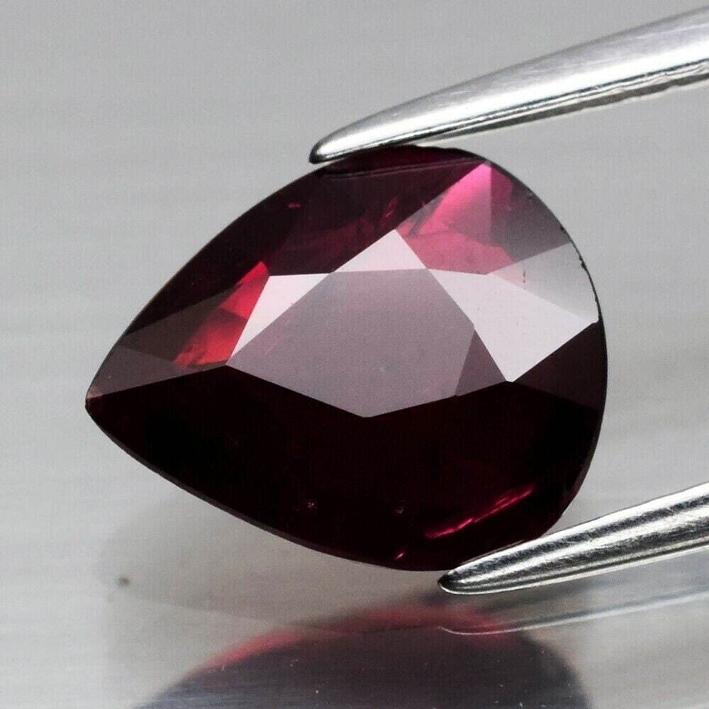 1.89 cwt  Ruby.  Appraised by Independent  Master Valuer : $570 .  9.5x8 x2.8 mm. July Birthstone. See Video