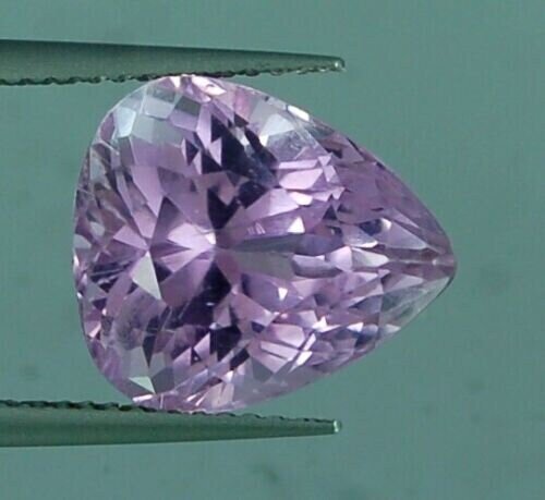 8.8 cwt  Untreated Earth Mined  Kunzite Pendant Size.13x11.6x9.5 mm.
