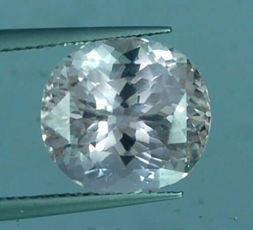 9.5 cwt  Untreated Earth Mined  Kunzite .Ring or  Pendant Size.12.4x11.4x9.5 mm.