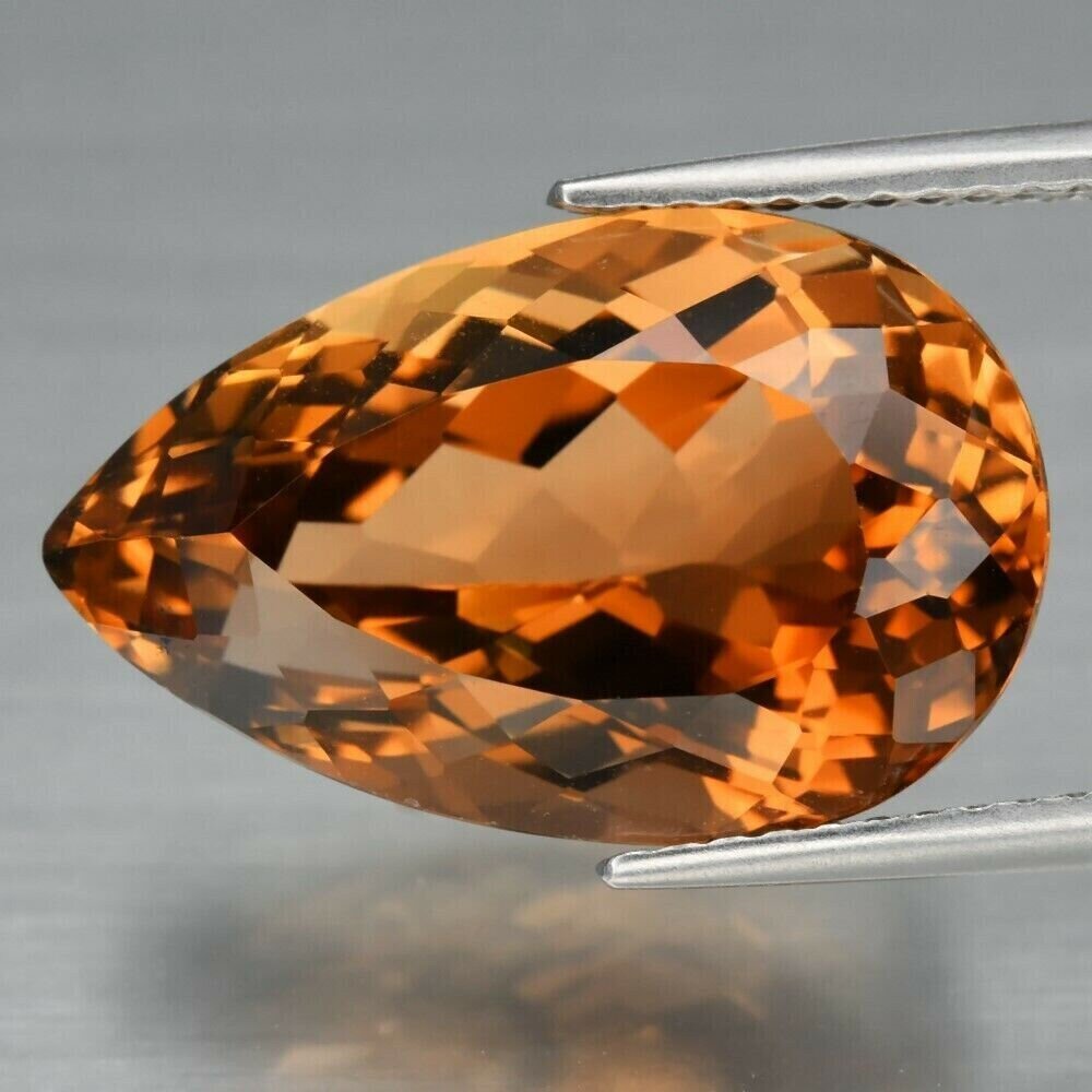 12.6 cwt. Yellow Topaz .  17.3x11x9. Independent  Master Valuer Appraised for $2,250. See Video.