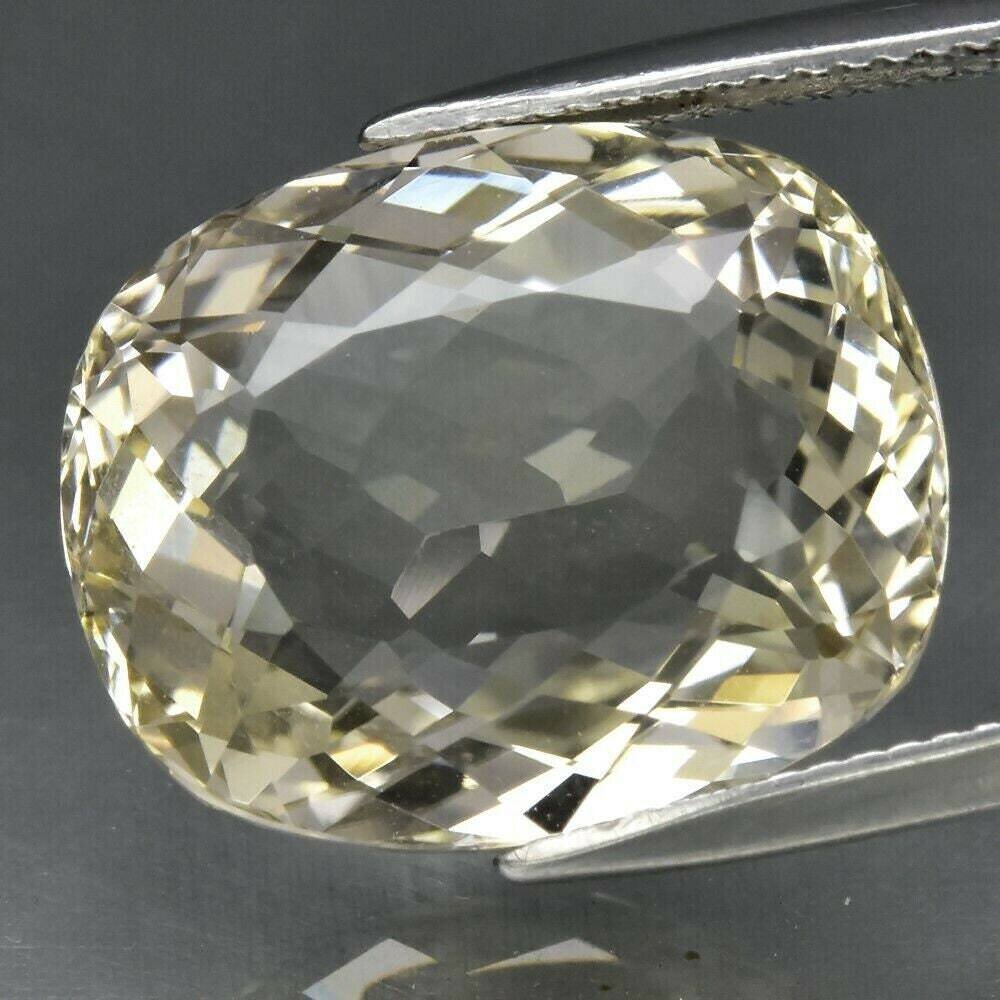 Yellow Topaz, Approx. 24.95cwt.  Natural Earth Mined.18.3x15x9.6mm. See Video