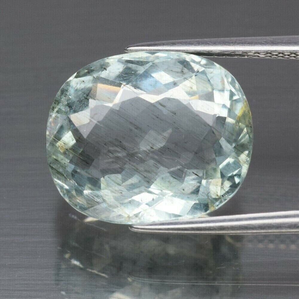 Aquamarine, 8.65 cwt. Natural Earth Mined .  March Birthstone.
