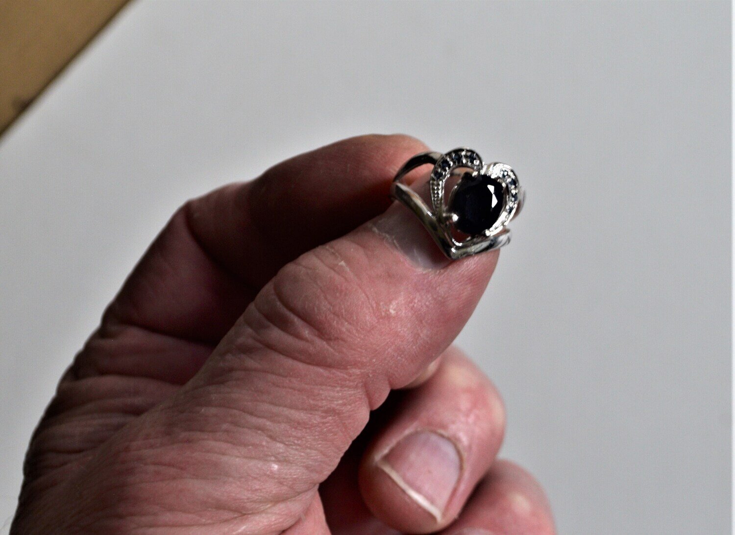 Size 7 Ring.  Sapphire 1.5 CWT.  Earth Mined .September Birthday,