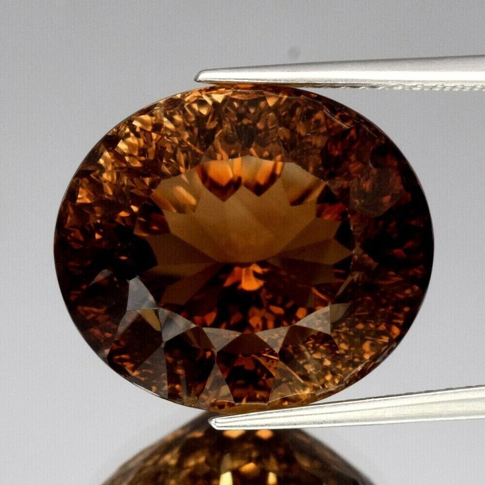 HOLD FOR  Shoaib. 20.35 cwt. Imperial Topaz . Earth Mined . Master Valuer Appraised for  $4,480