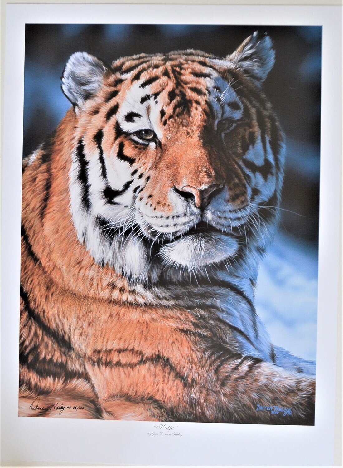 Limited Edition Artist&#39;s Proof  by Darren Haley, 35 of 100 Printed. Signed. 23.25&quot; x 17&quot;