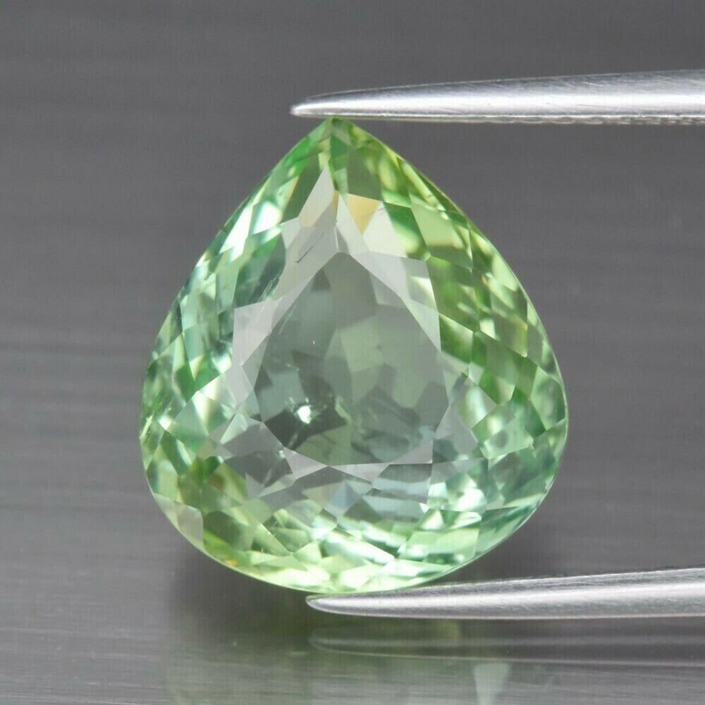 Tourmaline, 7.05 cwt.  Natural Earth Mined .  October Birthday. 13x11.7x7.3mm. See Video