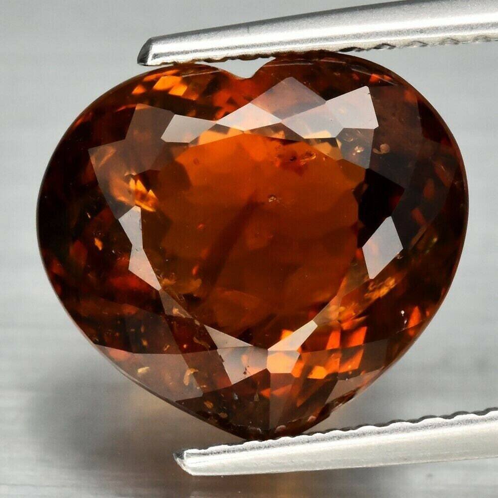 Tourmaline, 5 cwt.  Natural Earth Mined . Heart.  October Birthday. See Video