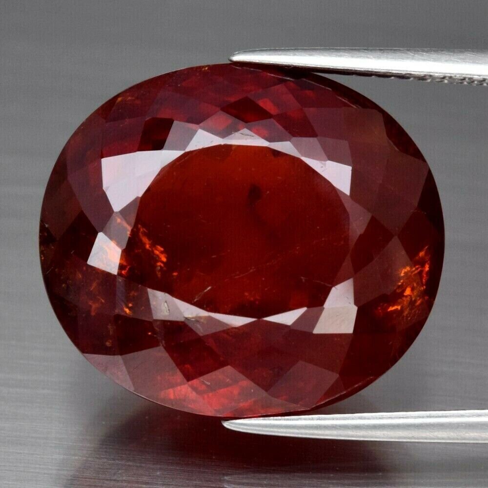 24.5 cwt . Untreated Spessartite Garnet . Master Valuer Appraised for $950. See Video