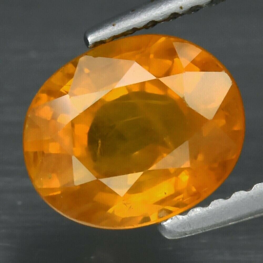 Yellow Sapphire. Approx.  2.20cwt. Natural Earth Mined. 8.5X7X4.2 mm. September Birthday. See Video