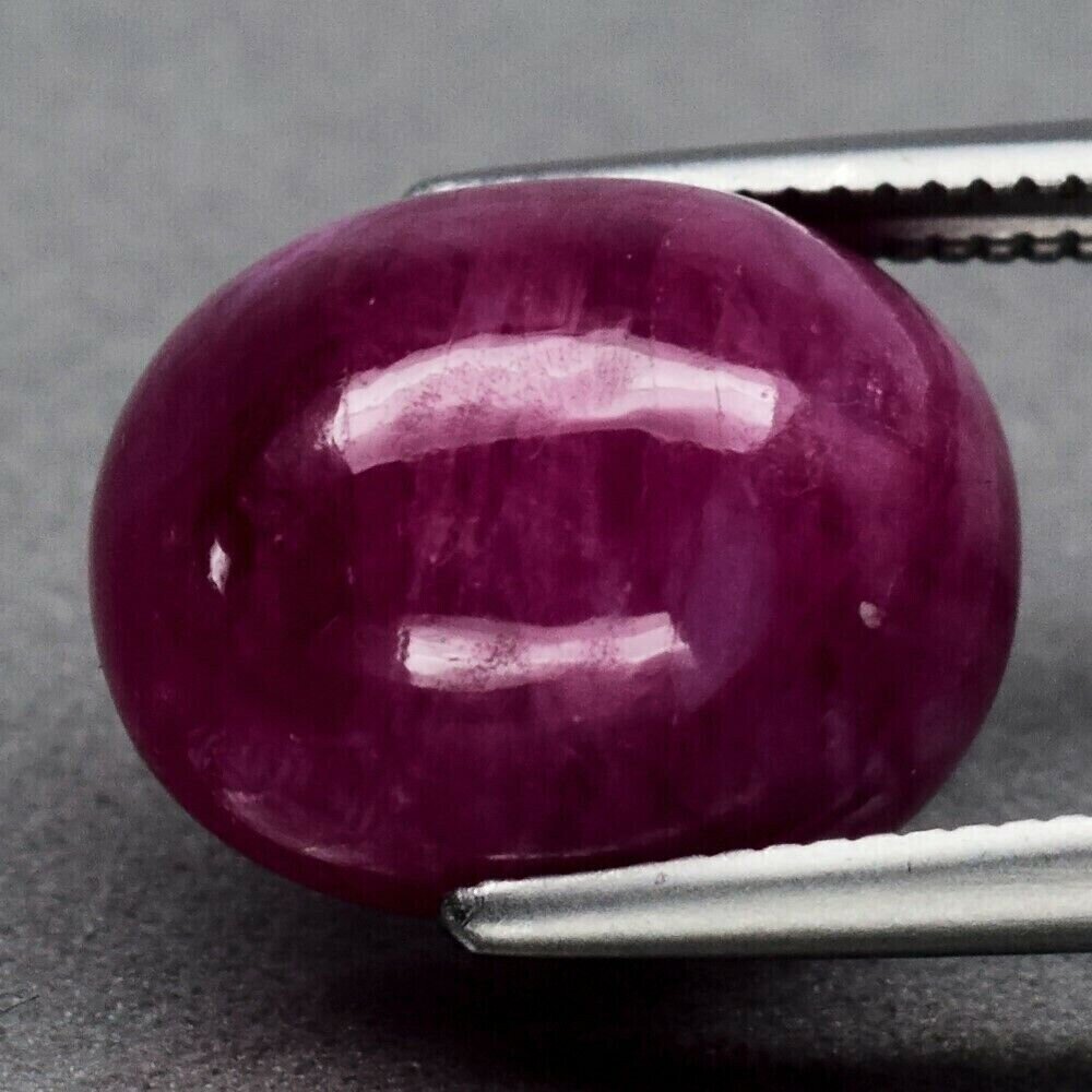 Ruby. 9.53cwt. Natural Earth Mined . July Birthday 12x9.6x7.6 mm. See Video