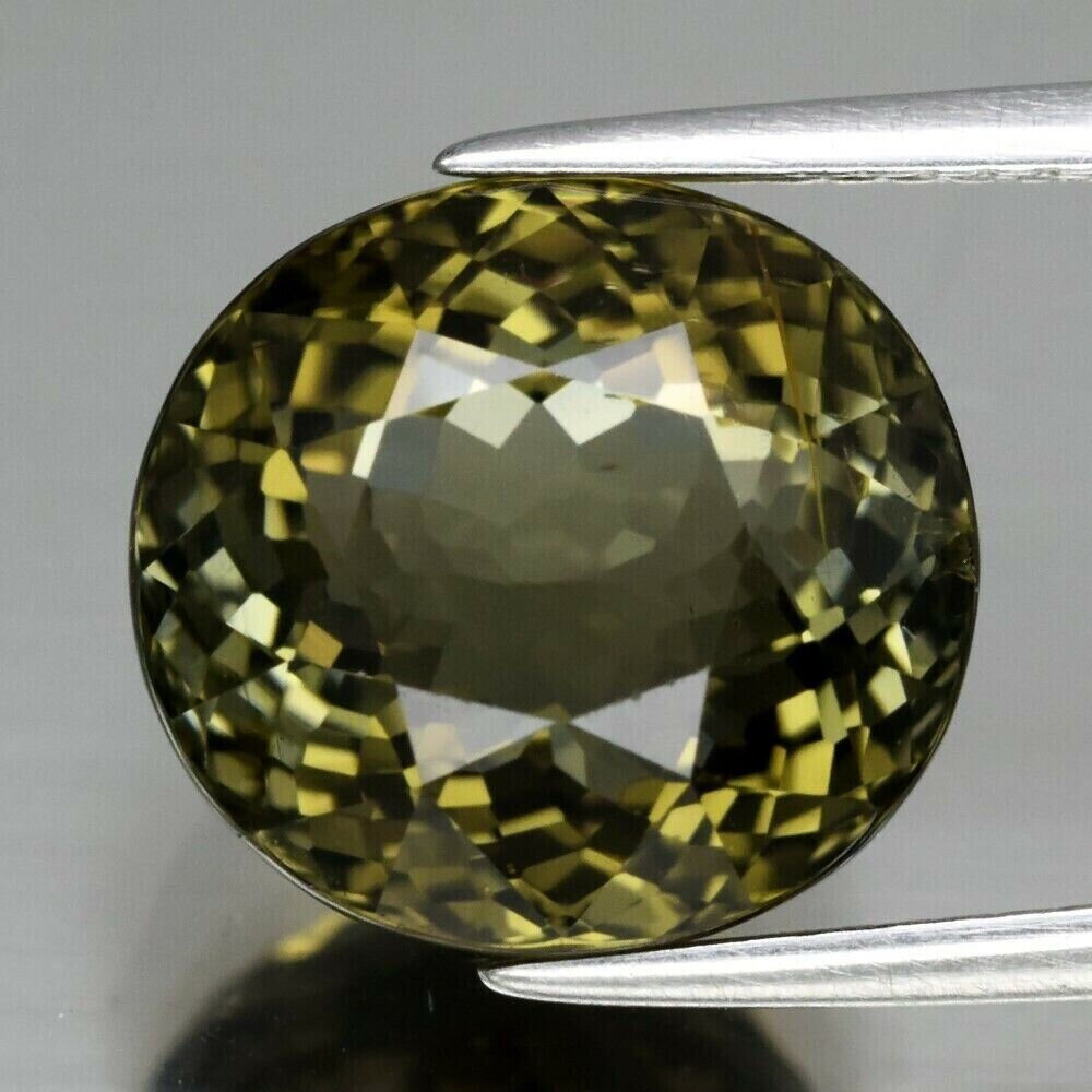 8.42cwt Tourmaline.   Excellent Fire. 11.7x11x8.9mm October Birthday. See Video