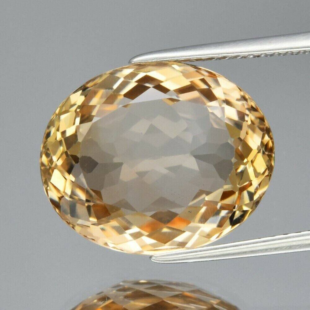 Topaz, 12.02cwt. Natural Earth Mined .  November Birthstone. 15.5x12.7x7 mm. See Video