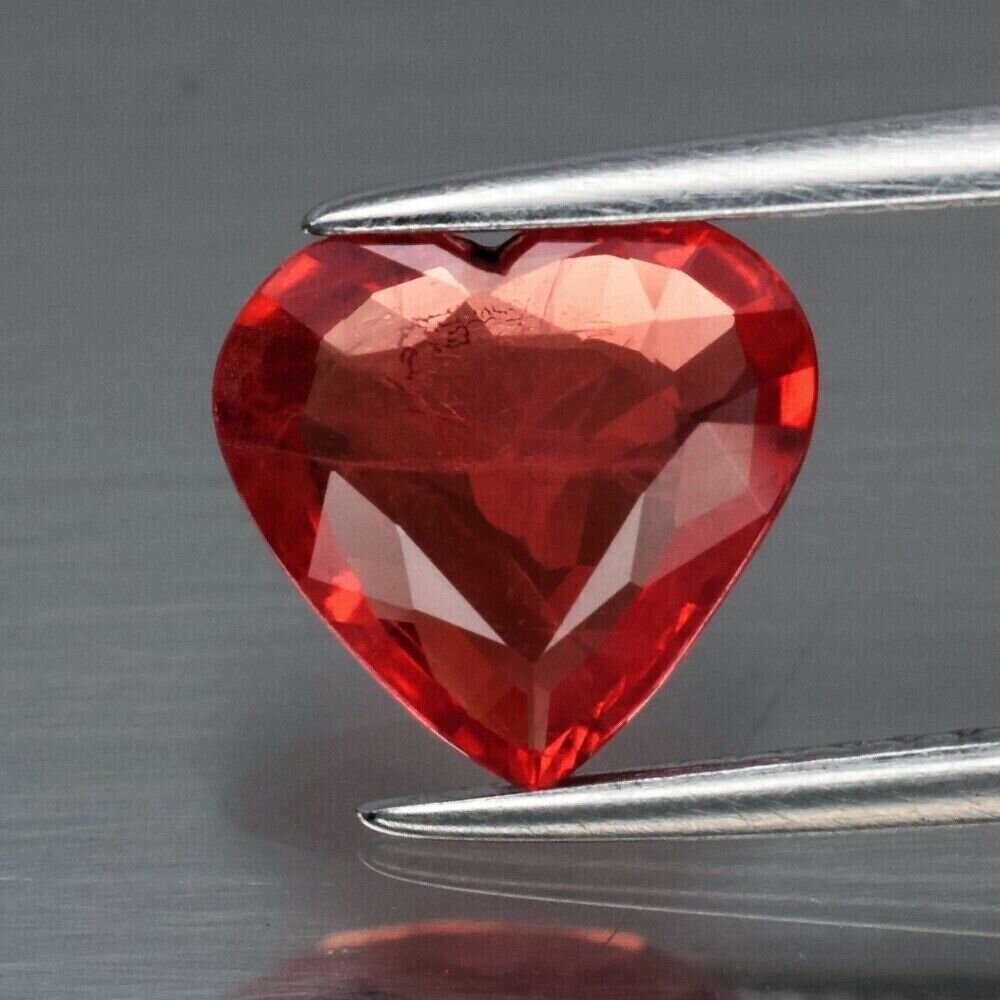 Sapphire Heart 1.7 cwt. Earth Mined . September Birthday. See Video