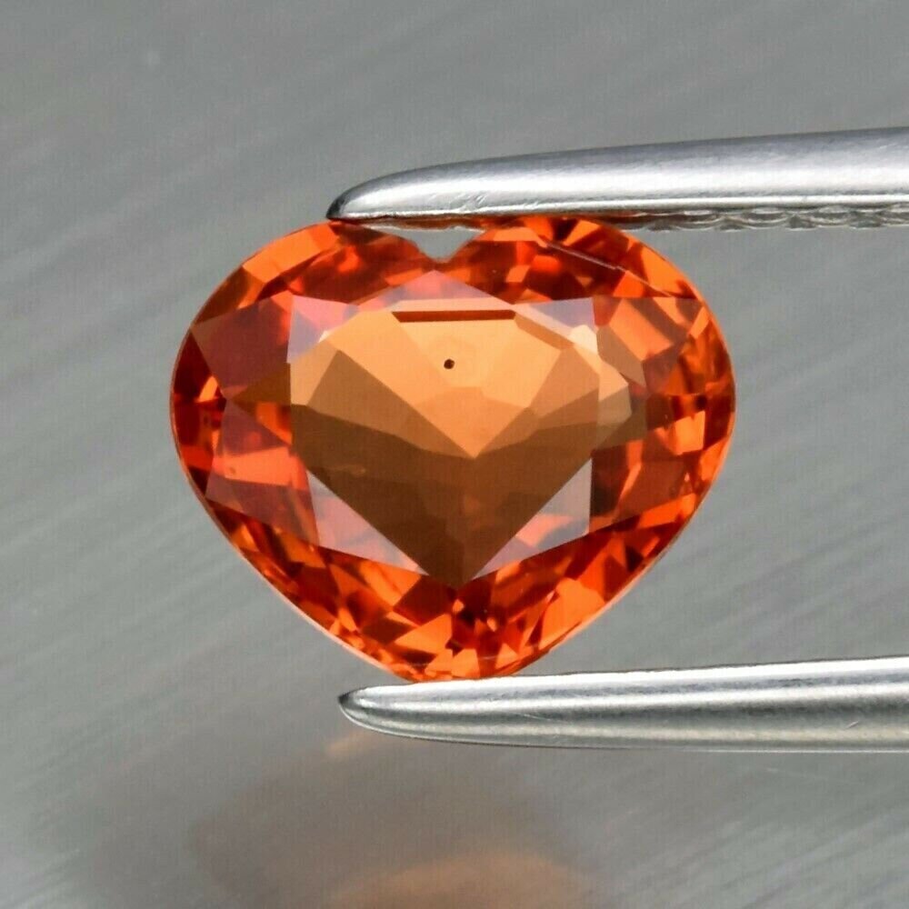 Sapphire Heart 1.15 cwt. Earth Mined .   September Birthday. See Video
