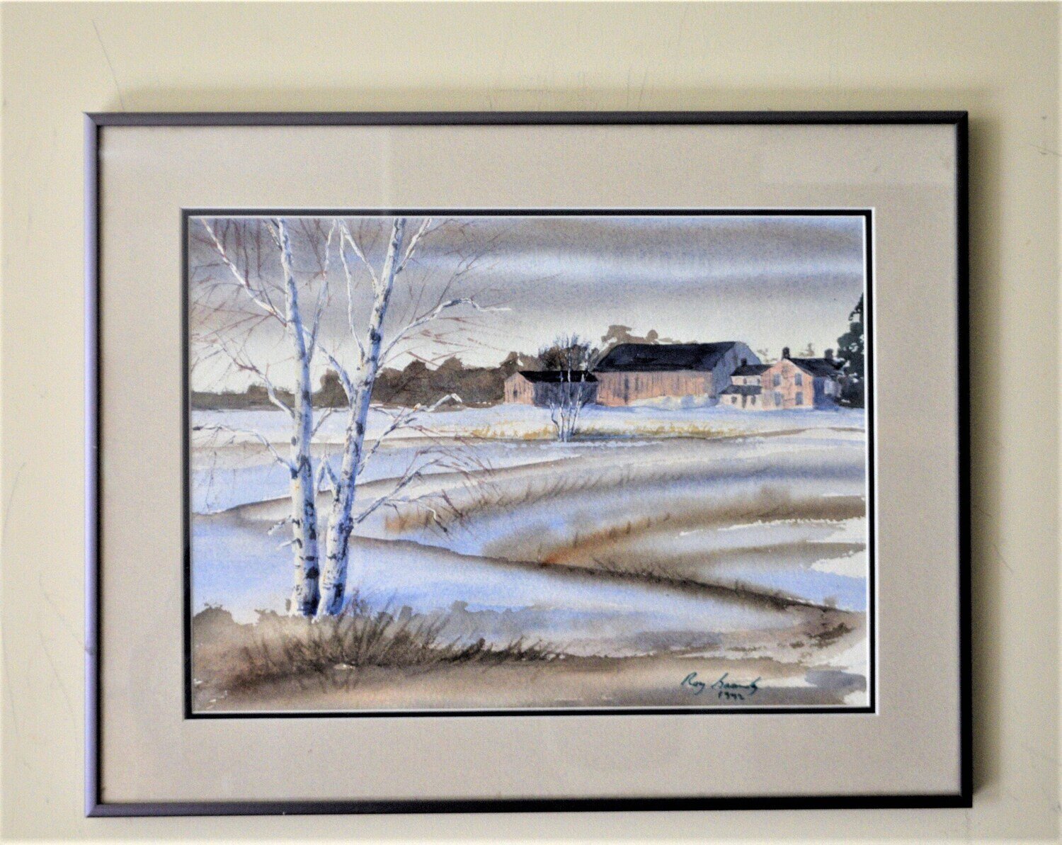 Watercolour, Approx. 14&quot; x 18&quot; by Roy