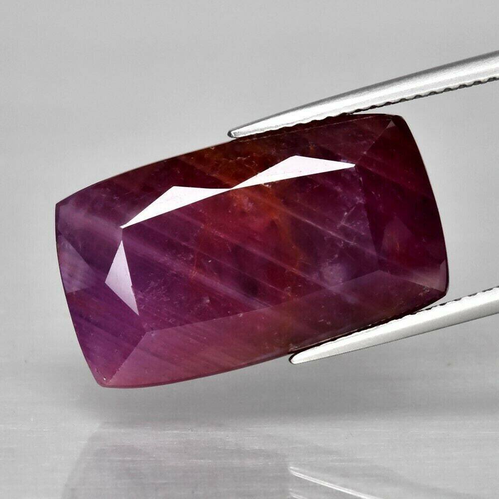 26 cwt Ruby.  Genuine Earth Mined. 21.5x12.5x9 mm. See Video