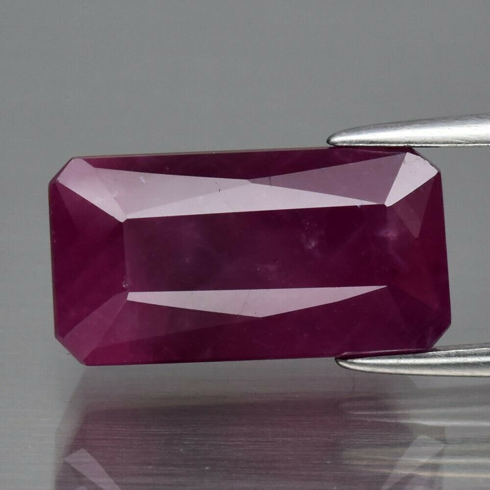 Ruby. 6.55 cwt. Natural Earth Mined . July birthday. 13.3x7x6mm. Unheated. See Video