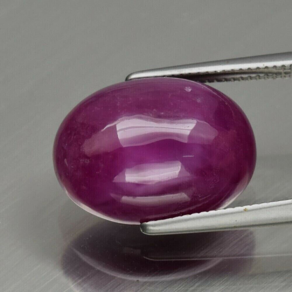 Ruby. 12.06 cwt. Natural Earth Mined . July Birthday. 14.5x10.8 x7.5 mm. See Video