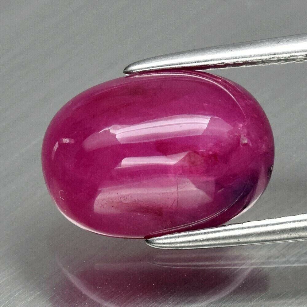 Ruby. 5.16 cwt. Natural Earth Mined . July Birthday. 11.3 x 8x5.6 mm. See Video