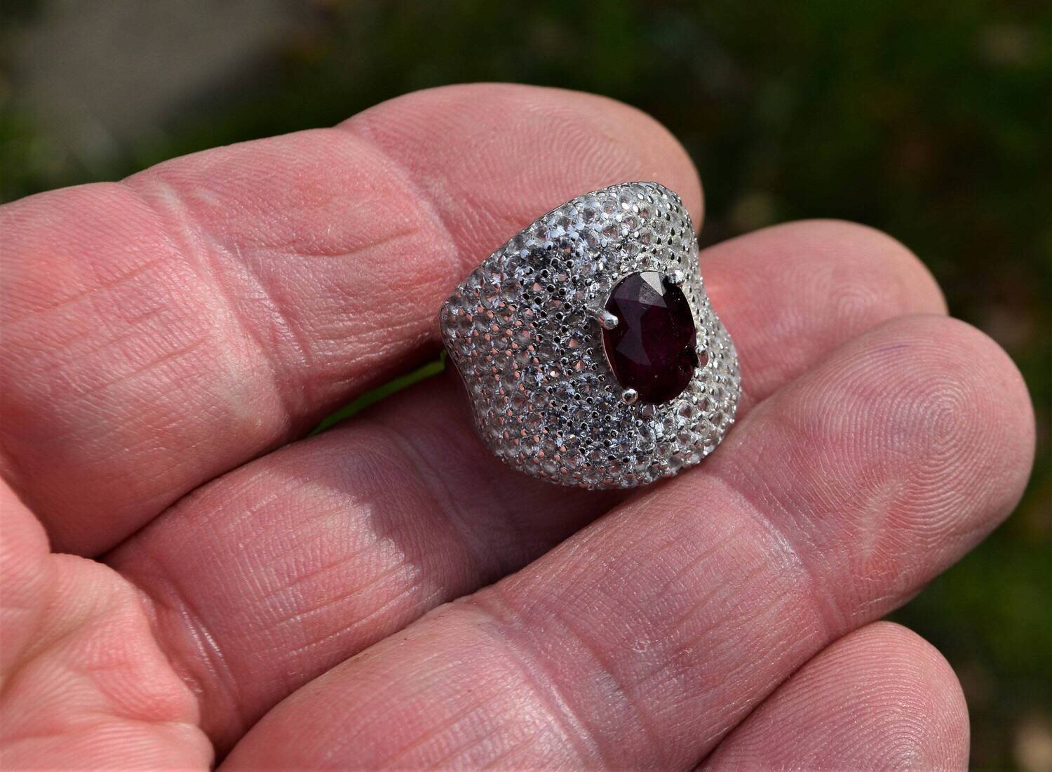 Size 7 Ring. A 2.54 cwt. Ruby Appraised by Independent Master Valuer :$700 BEFORE Setting.