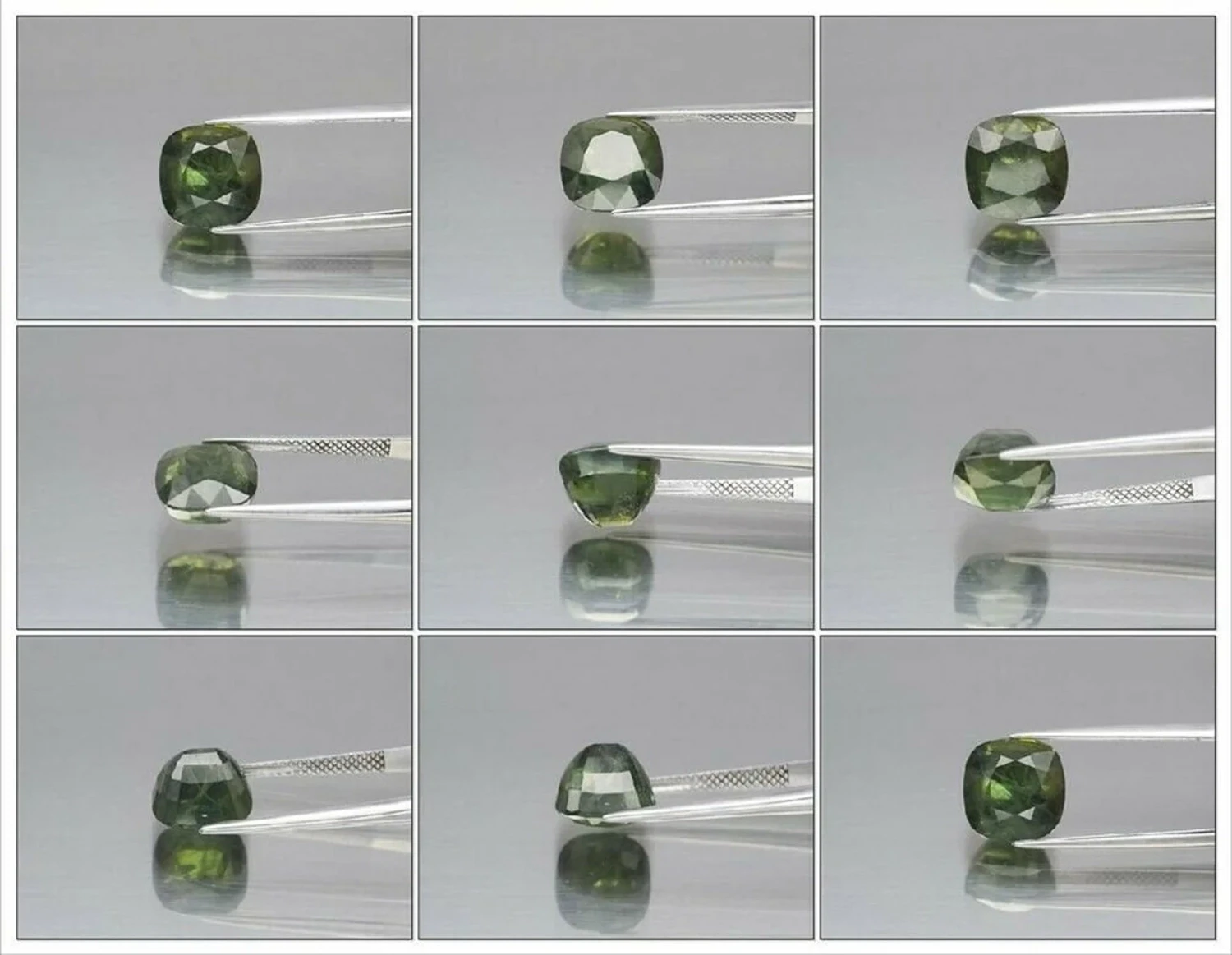 Green Sapphire.  7.1cwt.  Natural Earth Mined . September Birthday. See Video