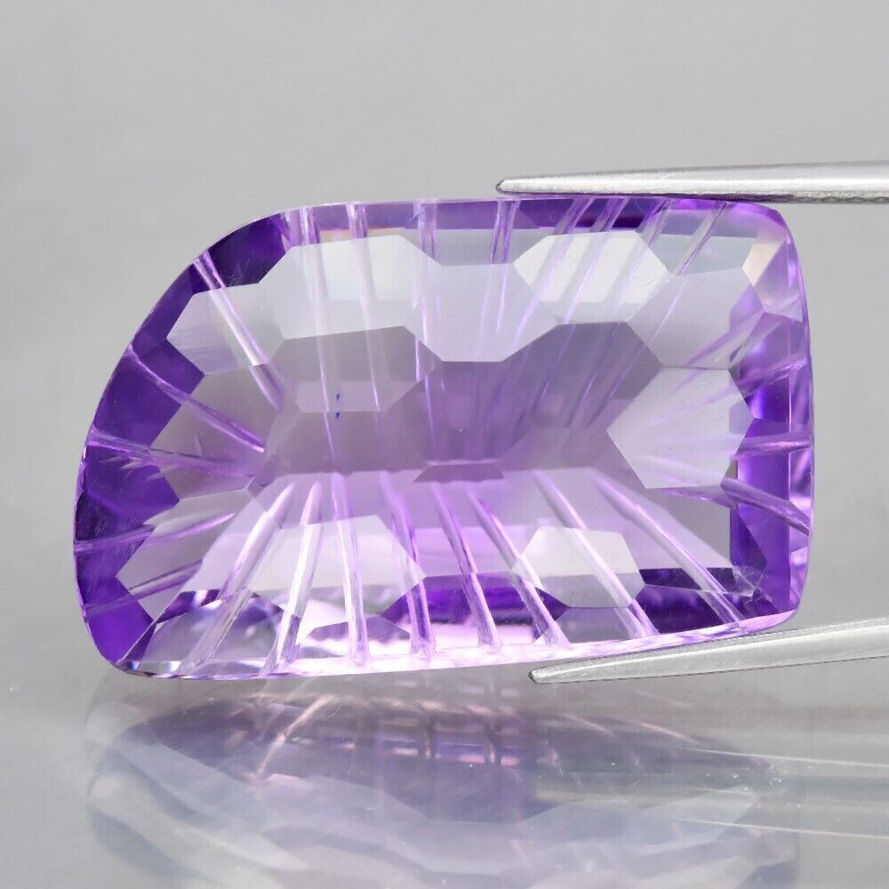 Amethyst, Approx. 24.2cwt.  Natural Earth Mined.25x16x8.8mm. Unheated. February Birthday. Video