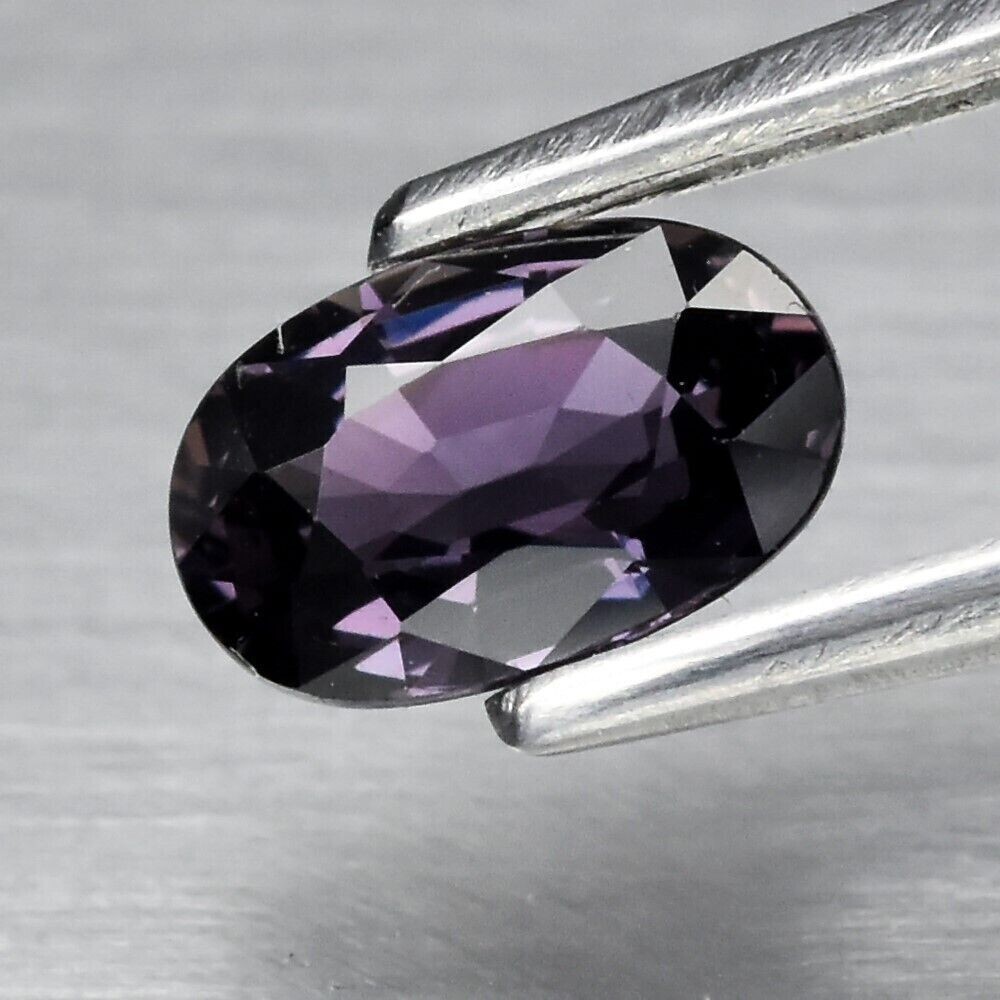 Purple Sapphire. Untreated, Natural Earth Mined 6.2x4x2.9mm .  September Birthday. See Video.