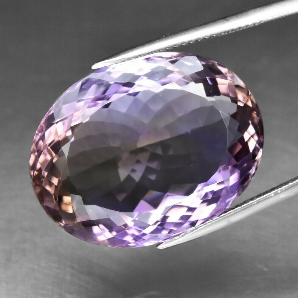 Ametrine. Approx.41.5 cwt.  Natural Earth Mined. 26x20x12.3mm. Unheated. See Video