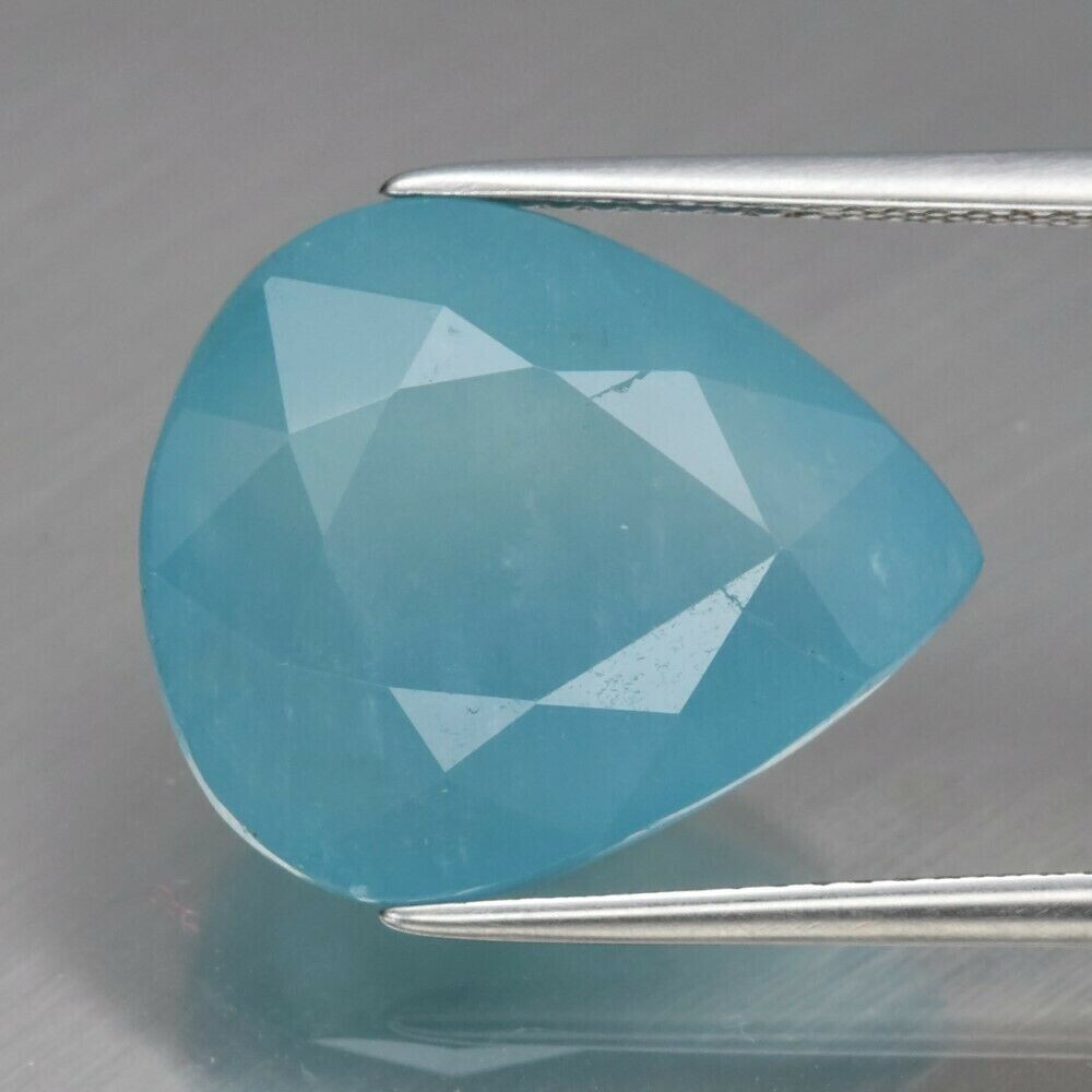 Aquamarine, 13.65cwt. Natural Earth Mined. Unheated, Untreated. 17.3x14.5x9.4. March Birthstone .