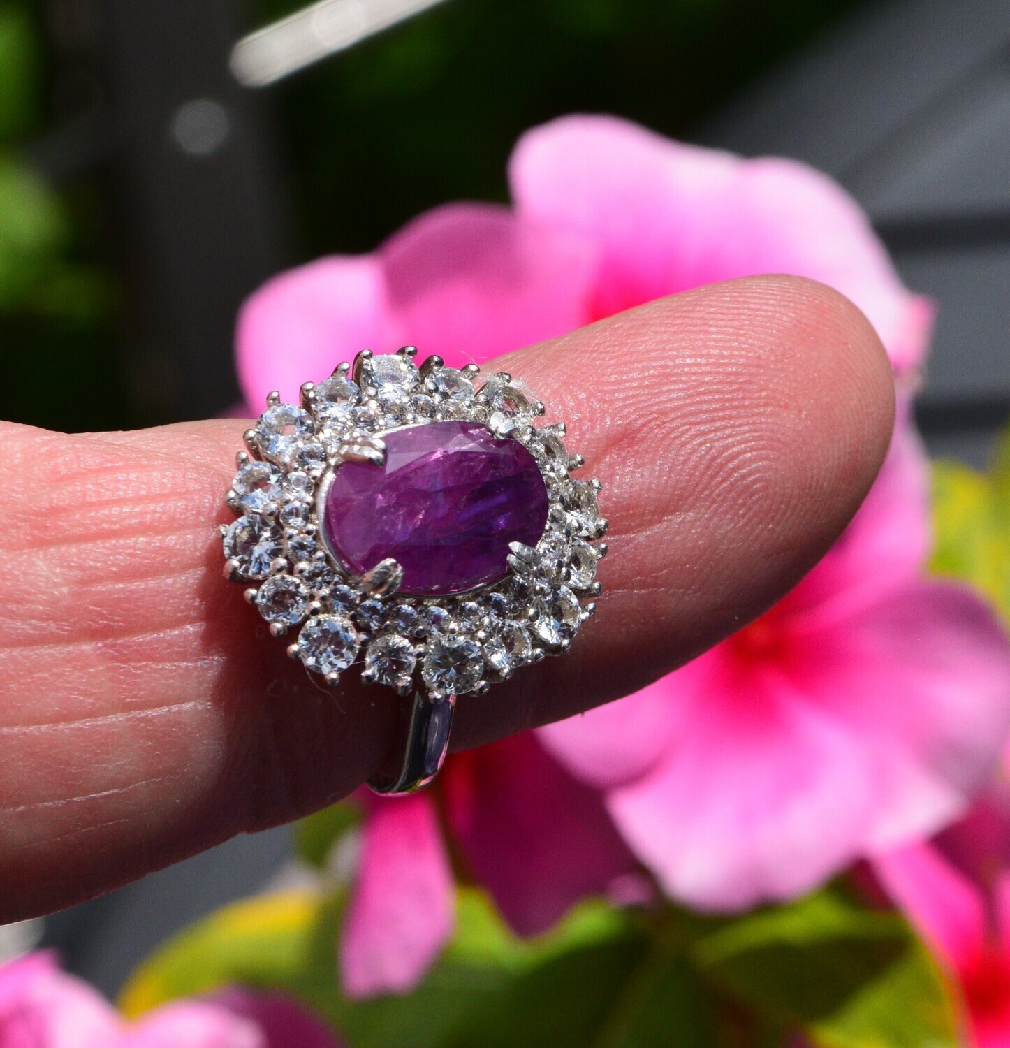 Ruby Ring Size 8. A 5.05cwt. Earth Mined Ruby. Ruby Alone Appraised by Independent Master Valuer :$625 Before Setting. See Video.