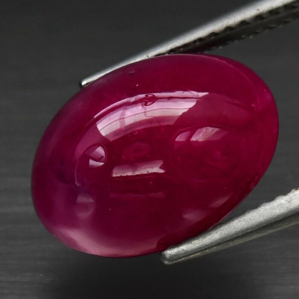 Ruby.9.25 cwt. Natural Earth Mined . July Birthday. 13.2x10x7.2mm. See Video