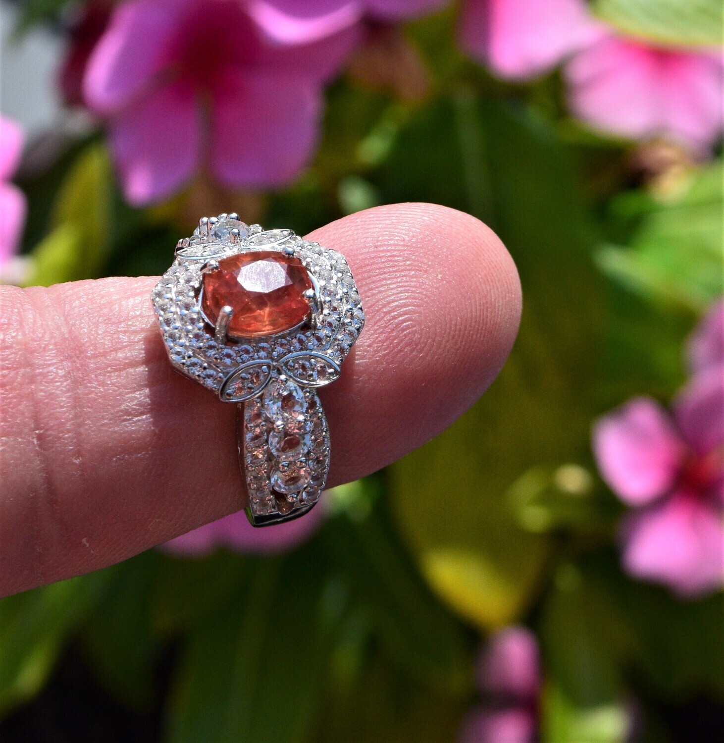 Size 7 Sapphire Ring.  Appraised by an Independent Master Valuer,  $1,135 BEFORE being Set! 7.5x6.5x4.6mm.   2.26cwt. See Video.